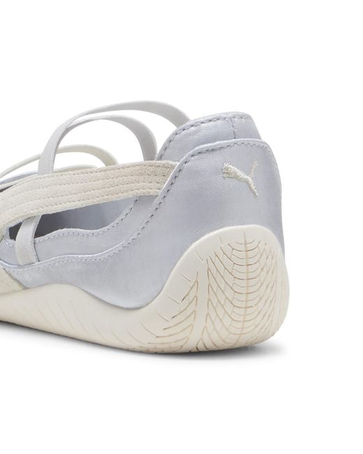 Speedcat Satin Ballet Sneakers Scarpe, Mist/Warm Bianco di PUMA in White