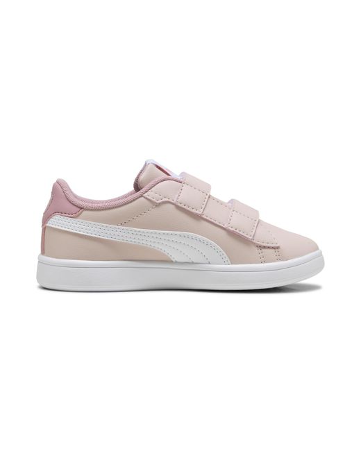 Zapatillas Smash 3.0 Badges Para Niños, Calzado, Mauve Mist/Blanco PUMA de color White