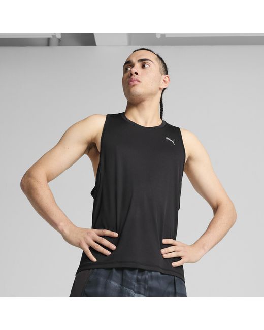 PUMA Black Velocity Running Tank Top
