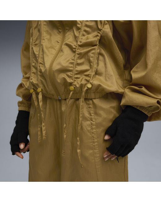 PUMA Dare To Oversized Geweven Jack Voor Maat in het Green