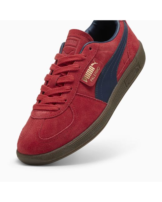 PUMA Red Palermo Sneakers Schuhe