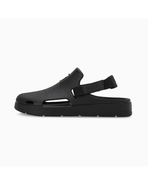 PUMA Black Shibui Mule Sandals