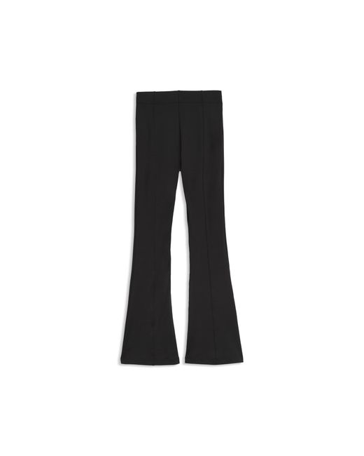 PUMA Gray Essentials Flared Pintuck Tights