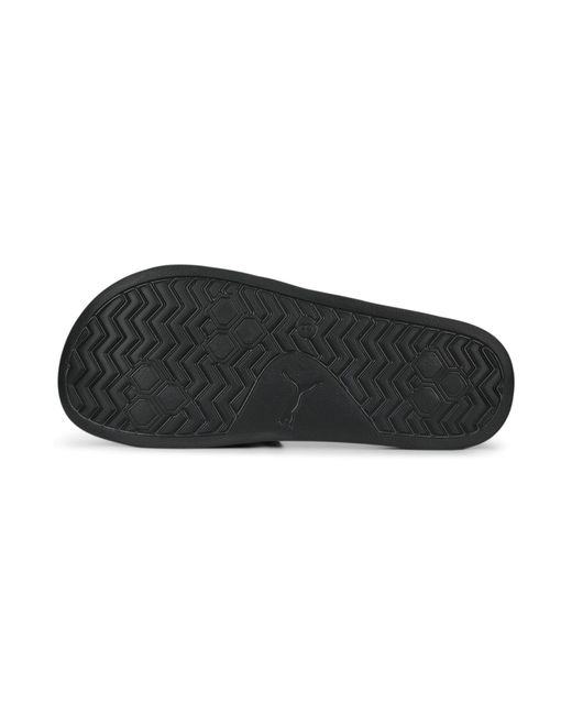 PUMA Black Leadcat 2.0 Suede Og Slides