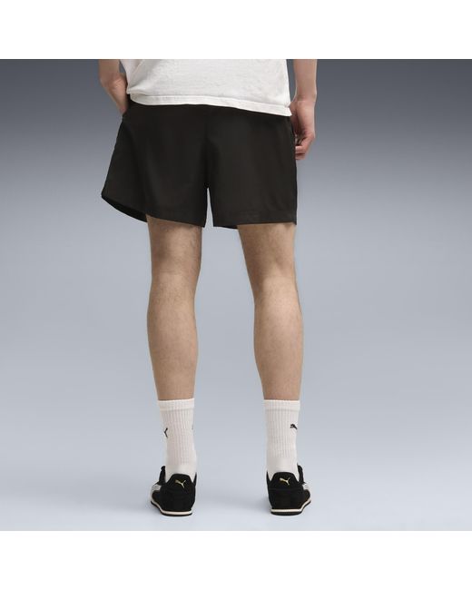 PUMA Black Essentials Woven Shorts 5" for men