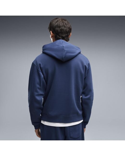 PUMA Blue Select Essentials Hoodie for men