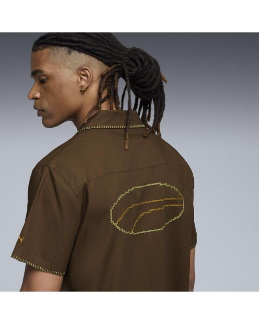 PUMA Brown X Bodega Shirt for men