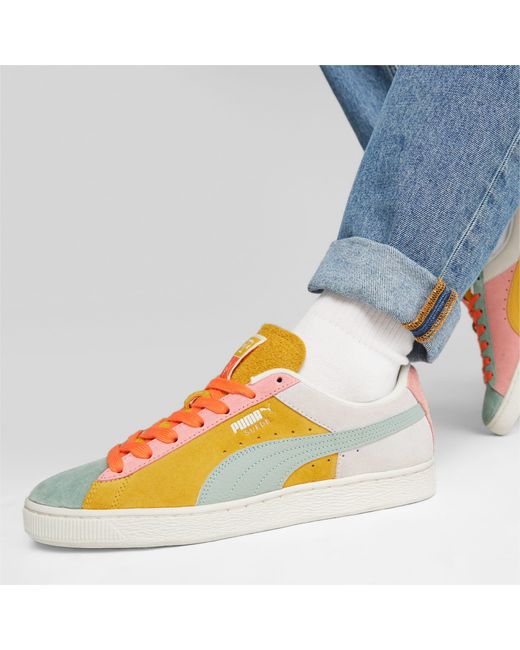 Sneaker Suede Icons Of Unity di PUMA in Giallo | Lyst