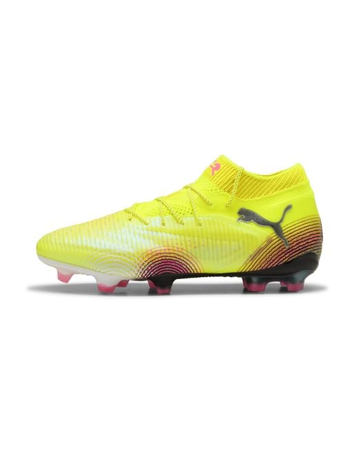 PUMA Yellow Future 8 Ultimate Fg Fußballschuhe Damen, Schuhe, Alert/Schwarz/Sun Struck