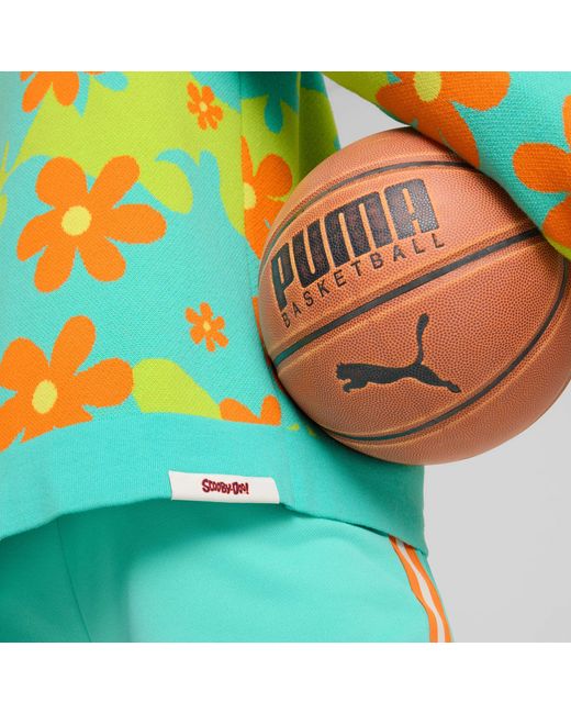 PUMA Hoops X Scooby Doo Sweater, Groen/Grijs in het Blue