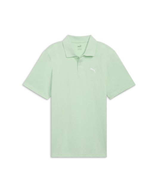 PUMA Green Essential Polo Shirt for men