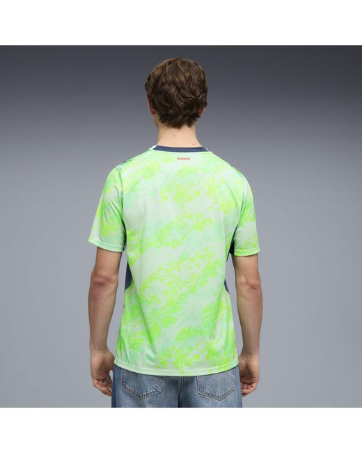 PUMA Green Switzerland Away Jersey for men