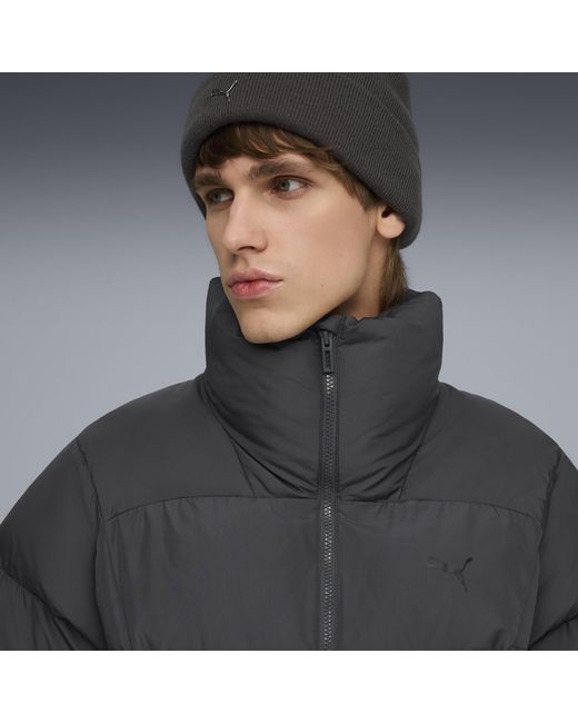 PUMA Gray Wardrobe Essentials Puffer Jacket Dusky for men