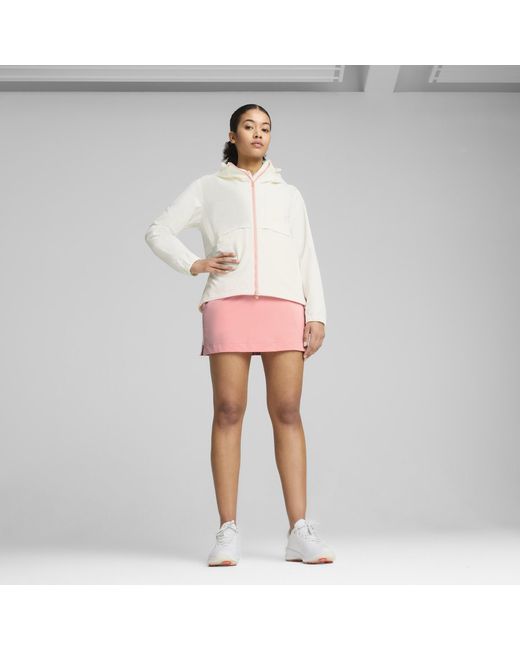 PUMA White Ripguard Jacke mit Reißverschluss