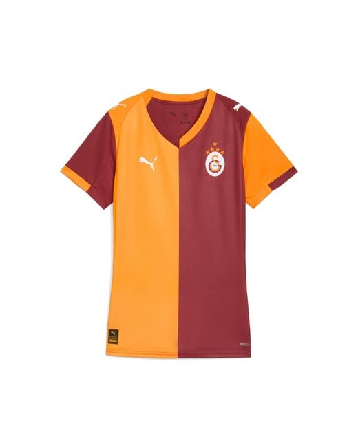 PUMA Galatasaray Sk 25/26 Thuisshirt Voor Rood/Oranje, Maat in het Orange