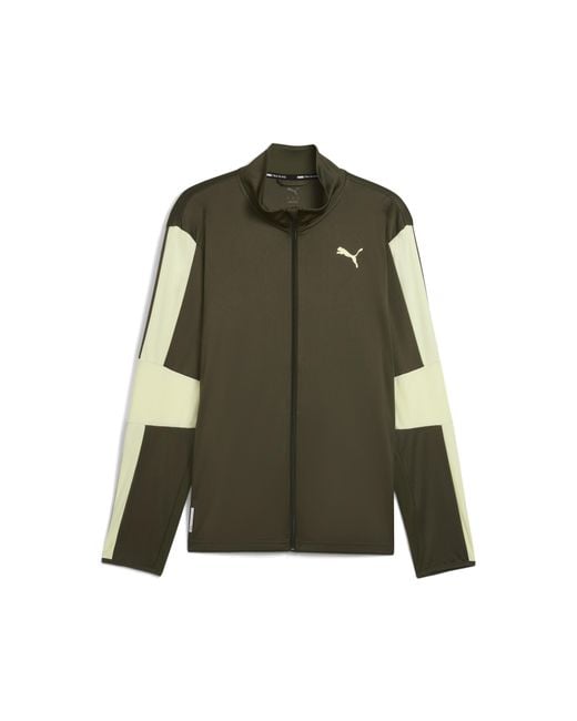 PUMA Green Train Favorite Zip-Up Training Jacket for men