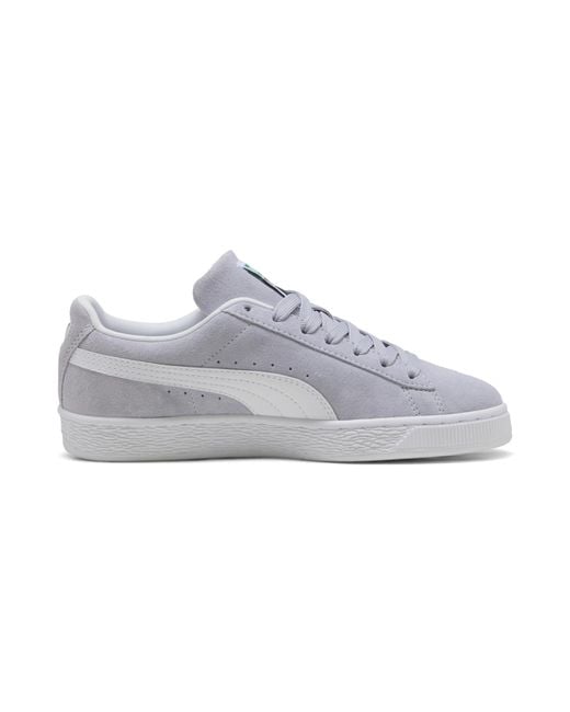 PUMA White Suede Classic Sneakers Schuhe