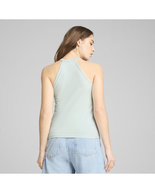 PUMA Blue Class Kurzes Slim Fit Tanktop Damen, Kleidung, Peaceful