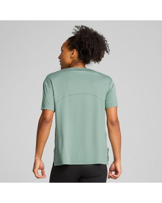 PUMA Green Cloudspun Tee Moon Heather