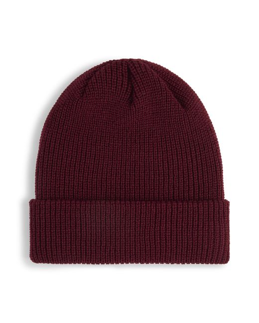PUMA Purple Essentials High Crown Beanie Hat