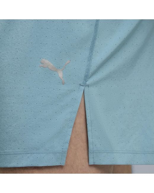 PUMA Blue Dreamrun Drycell Running 5" Shorts for men