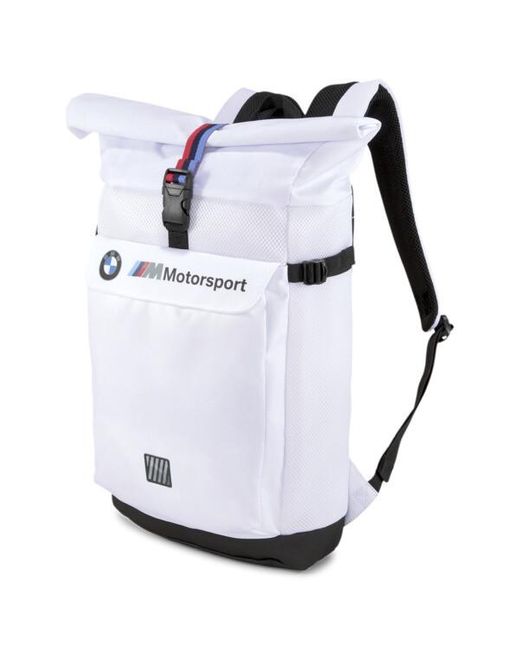 PUMA Bmw M Motorsport Backpack in White Lyst