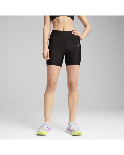 PUMA Black Velocity 5" Tight Running Shorts