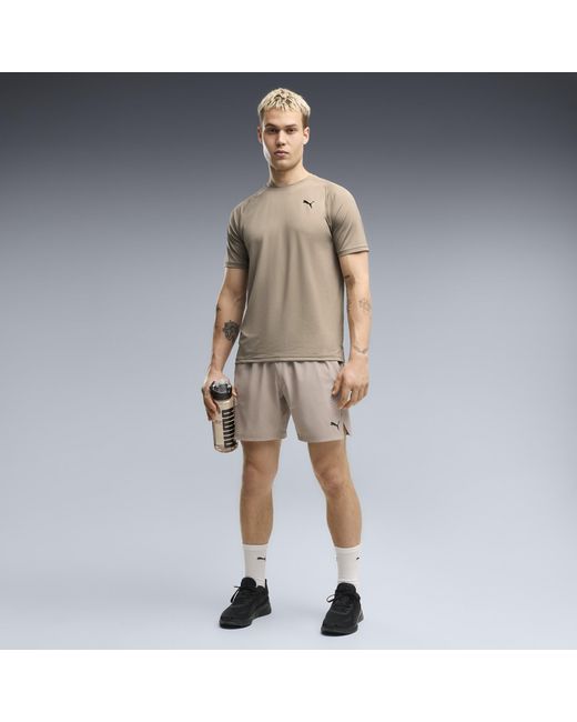 PUMA Gray Pwrmode Training T-Shirt for men