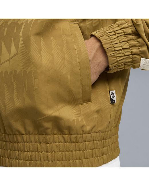 Giacca Sportiva The Neverworn V T7 Da Uomo, Abbigliamento, Honey Butter/Aop di PUMA in Metallic da Uomo