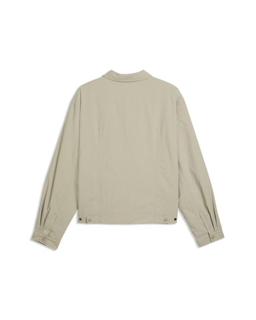 PUMA Gray Wardrobe Essentials Utility Jacket for men