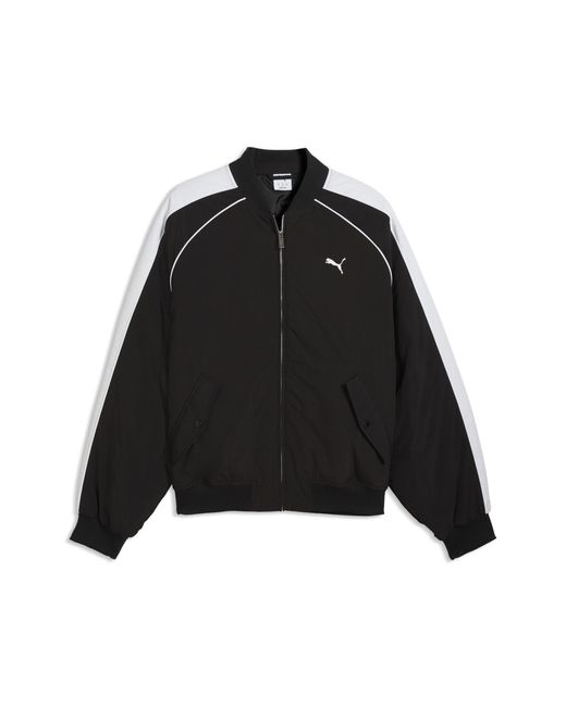 PUMA Black T7 Bomber Jacket