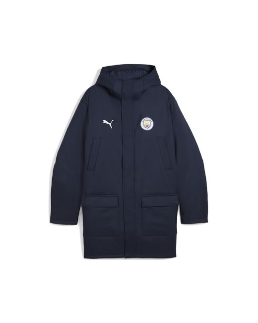 Veste D'entraînement D'hiver Manchester City PUMA pour homme en coloris Blue
