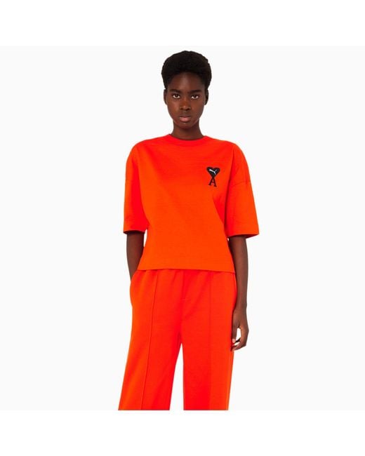 PUMA Orange X Ami Graphic T-shirt