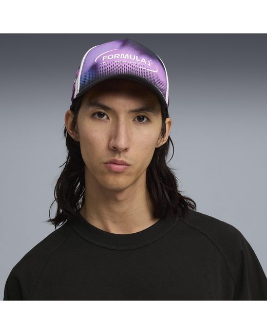 PUMA Purple F1Â Las Vegas Adjustable Hat