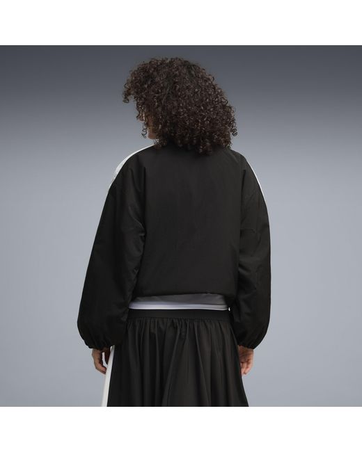 PUMA Black T7 Primaloft Padded Kimono Jacket