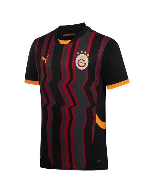 PUMA Black Galatasaray Sk 24/25 Third Jersey , /Intense for men