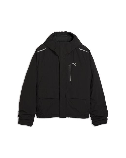 PUMA Black Tech Primaloft Padded Jacket for men