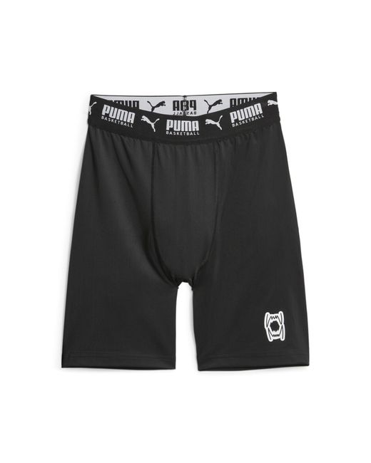 PUMA Hoops Team Basketbalshort Voor in het Black voor heren