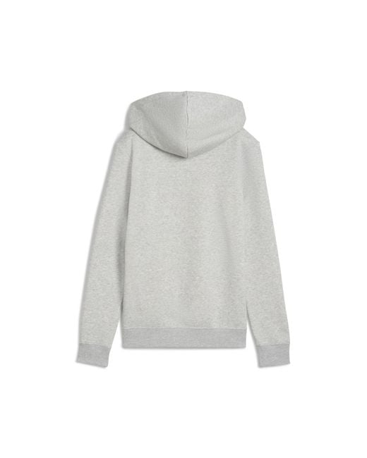 PUMA Gray Essentials No. 1 Logo Hoodie