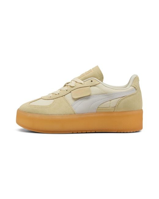 PUMA White Palermo Elevata Xtra Sneakers