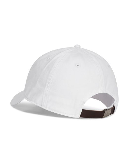 PUMA White Palermo Dad Adjustable Cap