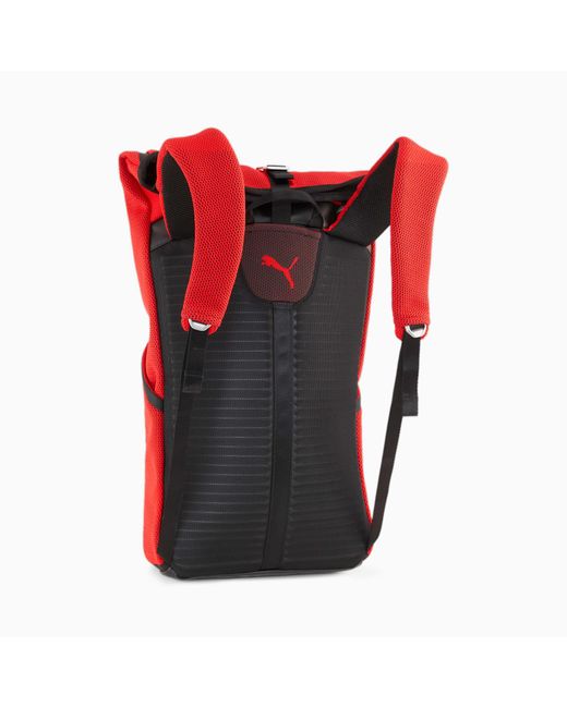 PUMA Red Scuderia Ferrari Premium Backpack for men
