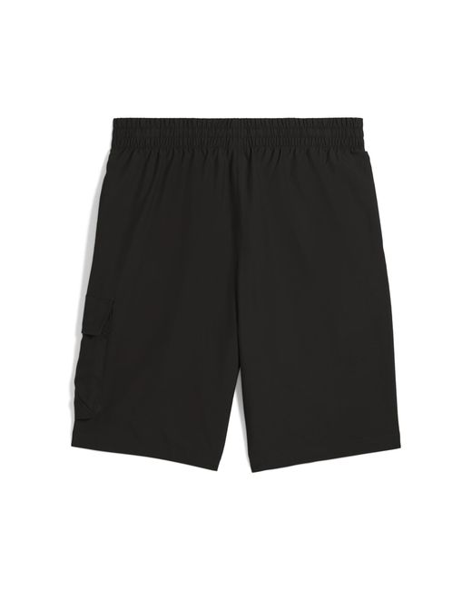 Bermudas básicas cargo tejidas PUMA de hombre de color Black