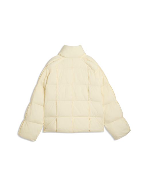 PUMA Natural T7 Pleat Relaxed Puffer Jacket