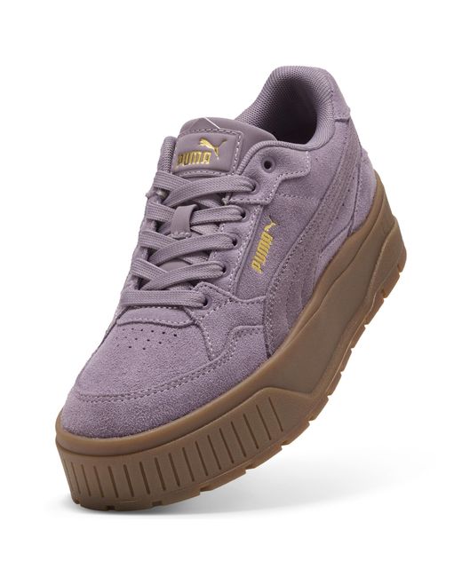 PUMA Brown Karmen Ii Idol Suede Sneakers