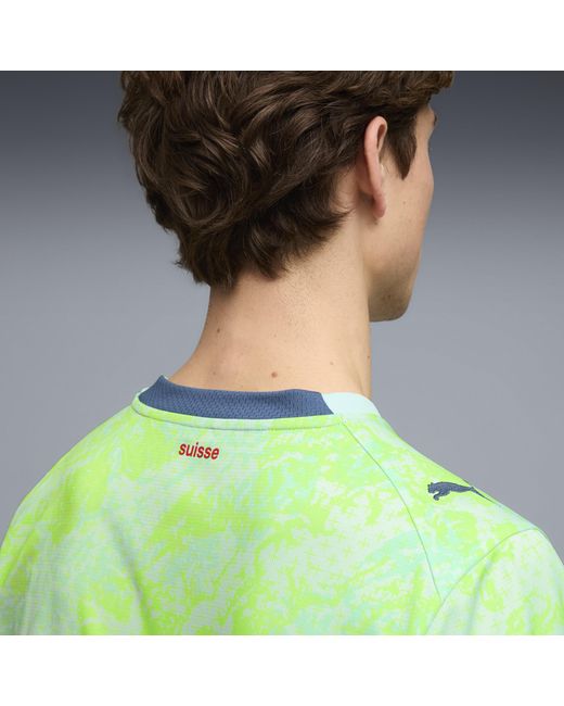 PUMA Green Switzerland Away Jersey for men