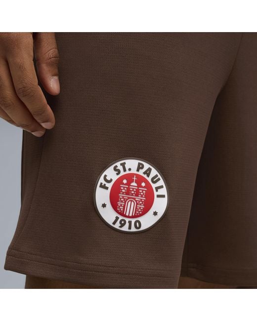 PUMA Fc St. Pauli 25/26 Shorts Herren, Sport, Espresso in Brown für Herren