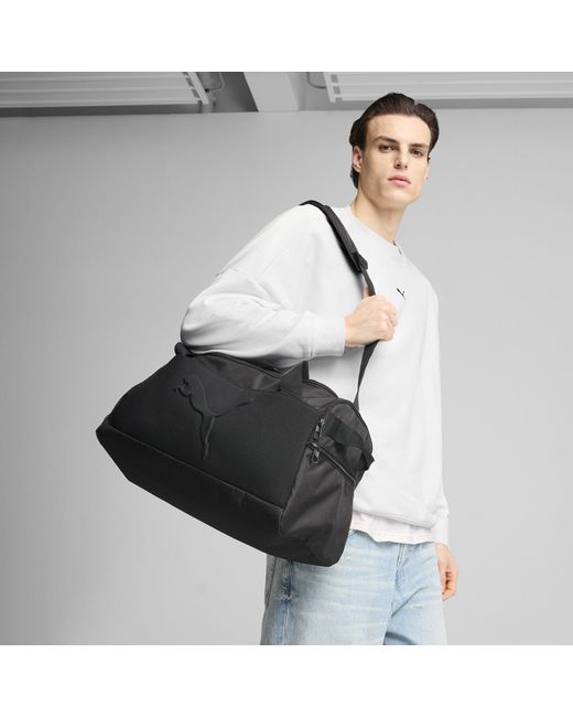 PUMA Black Buzz 35L Small Sports Bag