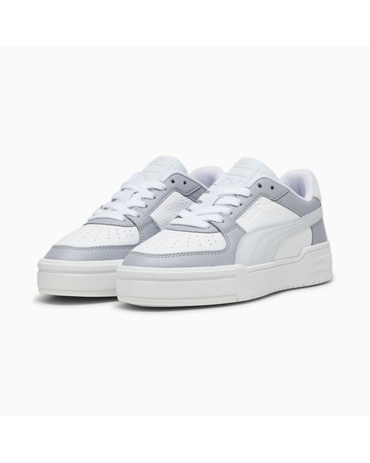 PUMA White Ca Pro Sneakers