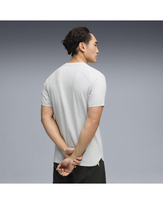 PUMA Gray Individual Lightspeed Ultimate Football Jersey for men